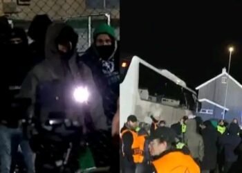 Ultras do Sporting protestaram junto ao autocarro dos leões após derrota com o Bodo/Glimt