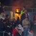 Adeptos do Benfica pegaram fogo ao estádio do Arouca após o segundo golo