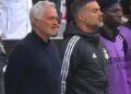José Mourinho não conteve as lágrimas durante a homenagem a Silvino