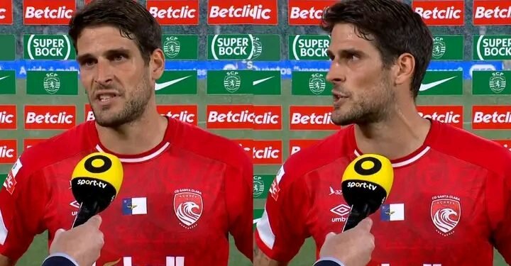 Gonçalo Paciência furioso na flash-interview e arrasou a arbitragem “há aí muito artista…”