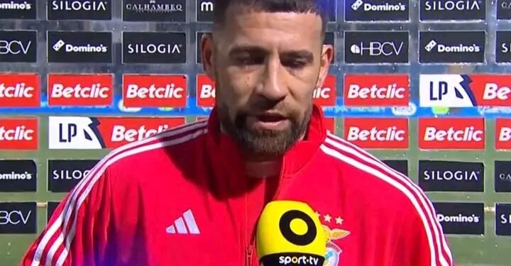 As declarações de Otamendi após a derrota do Benfica
