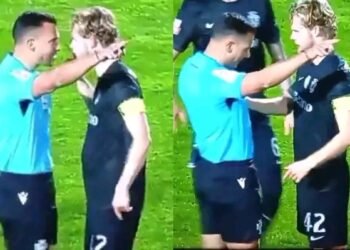 VIDEO: Hjulmand empurrou o árbitro no jogo contra o Estrela da Amadora