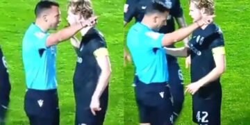 VIDEO: Hjulmand empurrou o árbitro no jogo contra o Estrela da Amadora