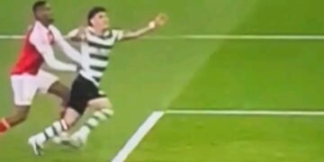 Arteta reage o possível penálti a favor do Sporting “não vi o lance”