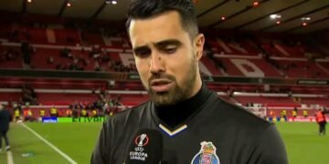 As declarações de Diogo Costa após a eliminação do FC Porto da Liga Europa