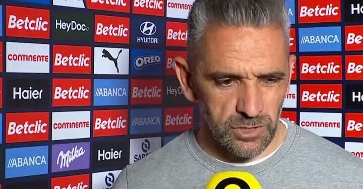 As declarações de Rui Borges após a derrota do Sporting contra o Benfica