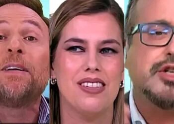 Vitor Pinto e Marco Pina em grande discussão sobre o penálti no dérbi e Mariana Águas teve de intervir