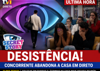 Última hora: Desistência na casa