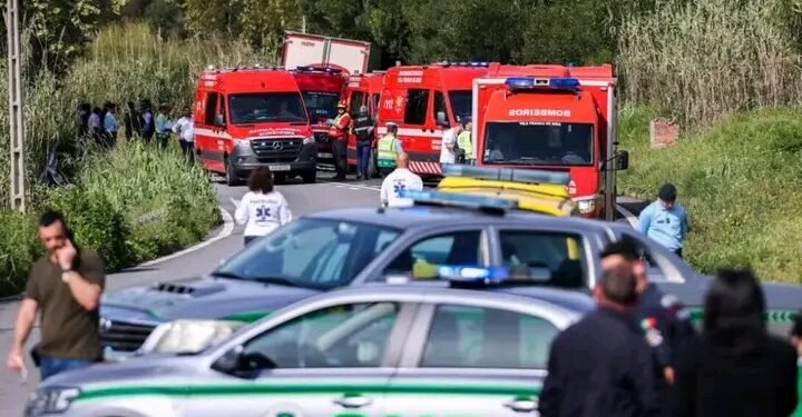 Caos instalado após acidente impressionante desta manhã