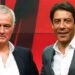 Mourinho e Rui Costa juntos no Seixal esta manhã