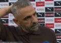 As declarações de Rui Borges após a derrota do Sporting