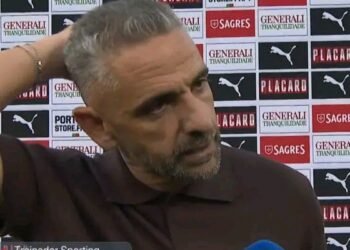 As declarações de Rui Borges após a derrota do Sporting