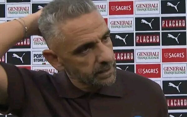 As declarações de Rui Borges após a derrota do Sporting