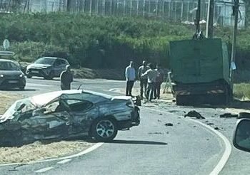 Jovem morre em colisão entre camião e carro em Torres Vedras