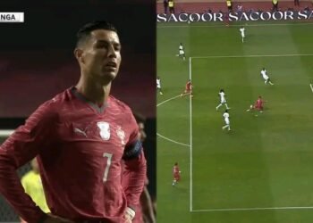Cristiano Ronaldo com um jogo para esquecer contra a Nigéria