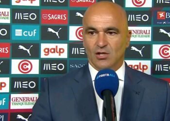 Roberto Martínez: “O Cristiano tinha um plano de 45 ou 60 minutos. Foi o que atingimos”