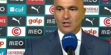 Roberto Martínez: “O Cristiano tinha um plano de 45 ou 60 minutos. Foi o que atingimos”