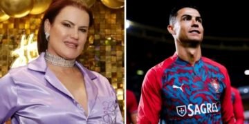 Elma Aveiro “atira-se” a jornalista em defesa de Cristiano Ronaldo: “Estás a ficar…”