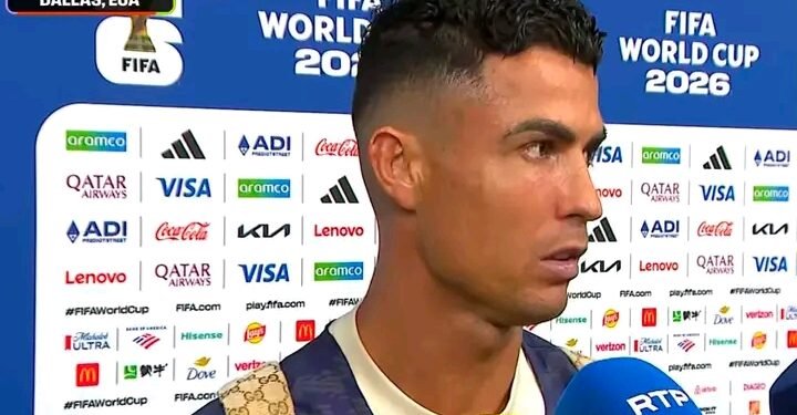 As declarações de Cristiano Ronaldo após a derrota de Portugal no mundial
