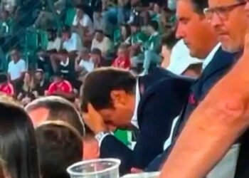 (VIDEO) A reação polémica de Rui Costa ao sair do estádio após a derrota do Benfica contra o St.Gallen